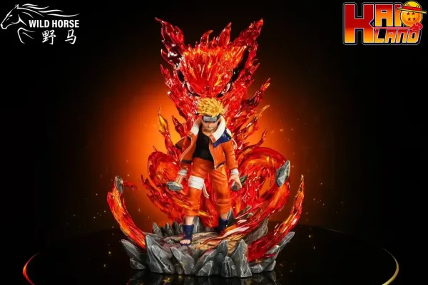 Naruto Wild Horse Studio Childhood Hot Blood Uzumaki Naruto Resin Statue 1 jpg