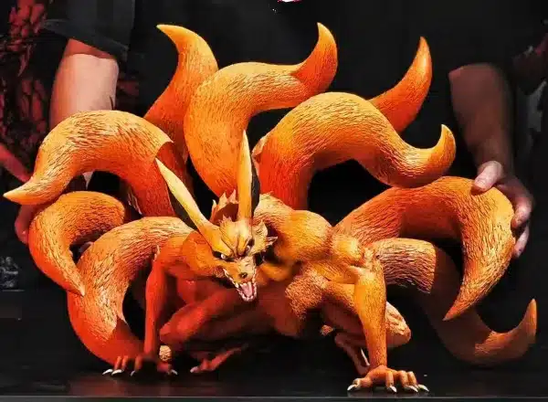 Naruto Zhen Yi Studio Kurama Resin Statue 1 jpg