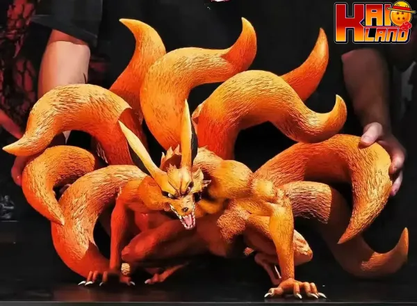 Naruto Zhen Yi Studio Kurama Resin Statue 1 jpg