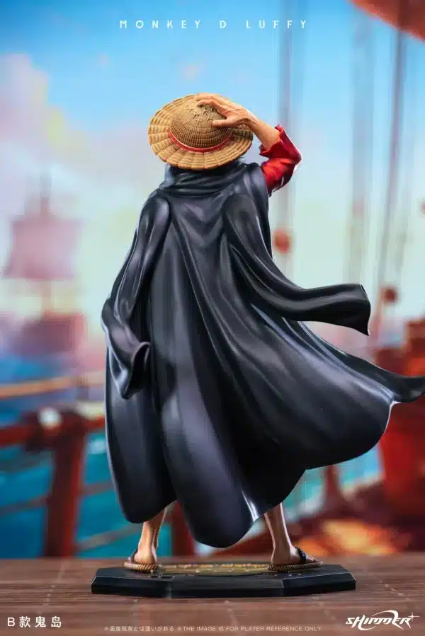 One Piece Shimmer Studio Straw Hat Luffy Resin Staqtue 6 jpg