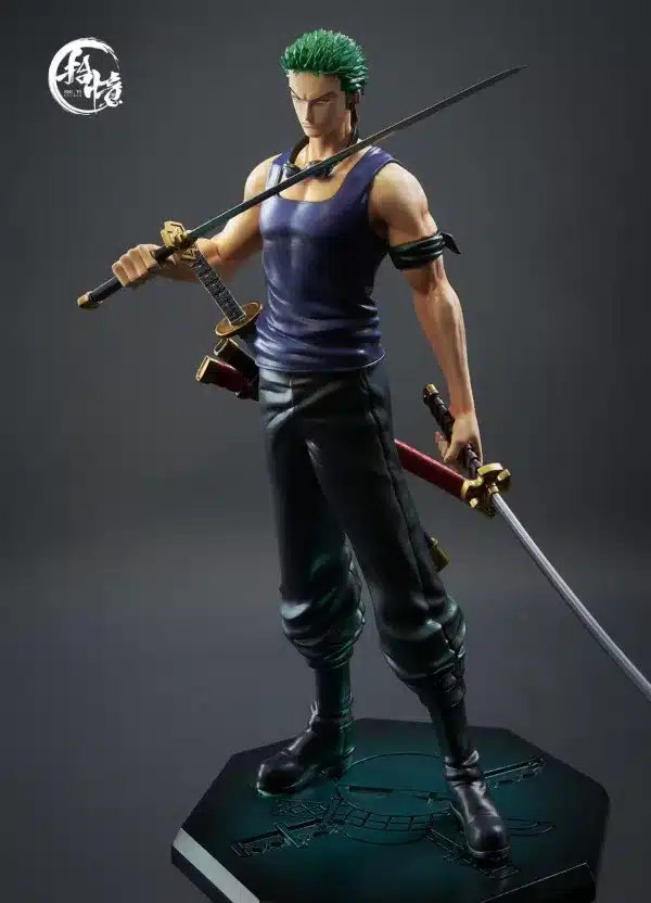 One Piece Shiyi Studio Sky Island Saga Roronoa Zoro Resin Statue 1