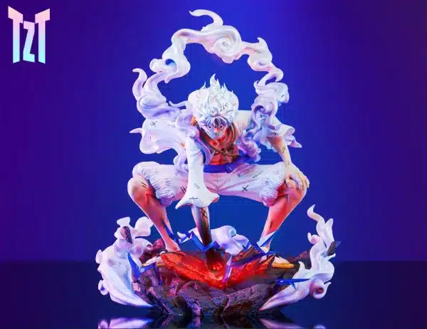 One Piece TZT Studio Nika Luffy V2 Resin Statue 1 jpg