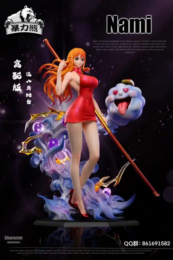 One Piece Violent bear Studio Nami Resin Statue 1 scaled