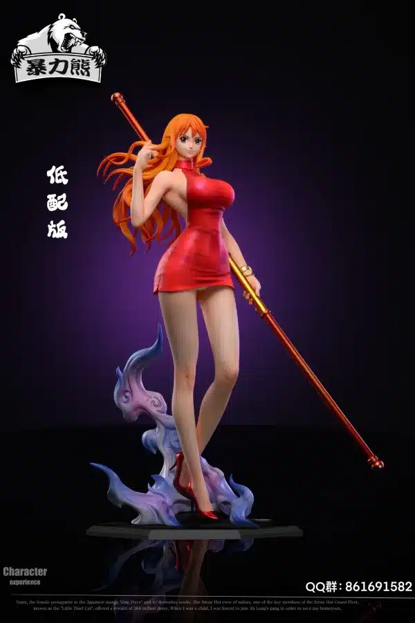 One Piece Violent bear Studio Nami Resin Statue 2 scaled