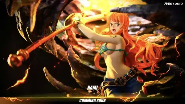 One Piece WX Studio Nami Resin Statue 2 scaled