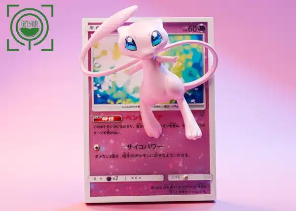 Pokemon GEISHA Studio Mew Resin Statue 0