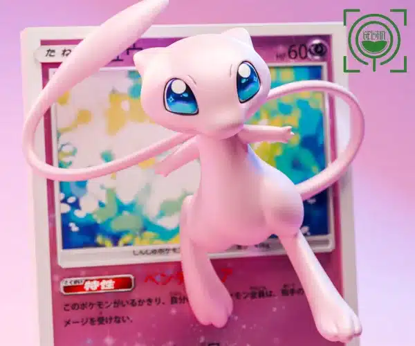 Pokemon GEISHA Studio Mew Resin Statue 3