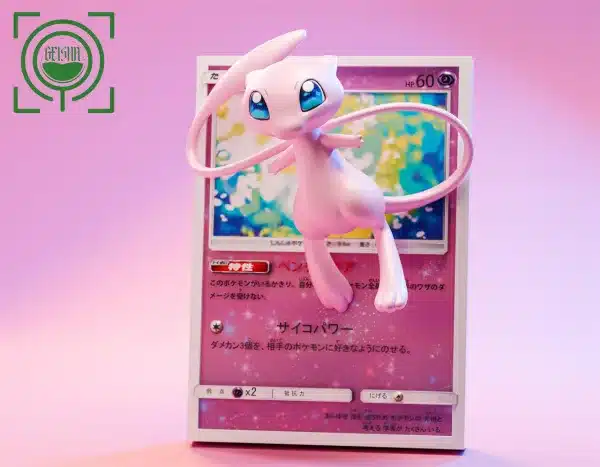 Pokemon GEISHA Studio Mew Resin Statue 4