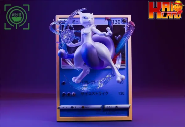 Pokemon Geisha Studio Mewtwo Resin Statue 1 jpg