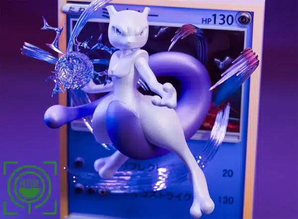 Pokemon Geisha Studio Mewtwo Resin Statue 2