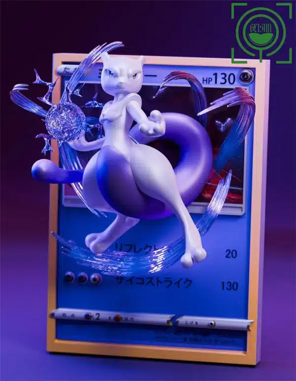 Pokemon Geisha Studio Mewtwo Resin Statue 3