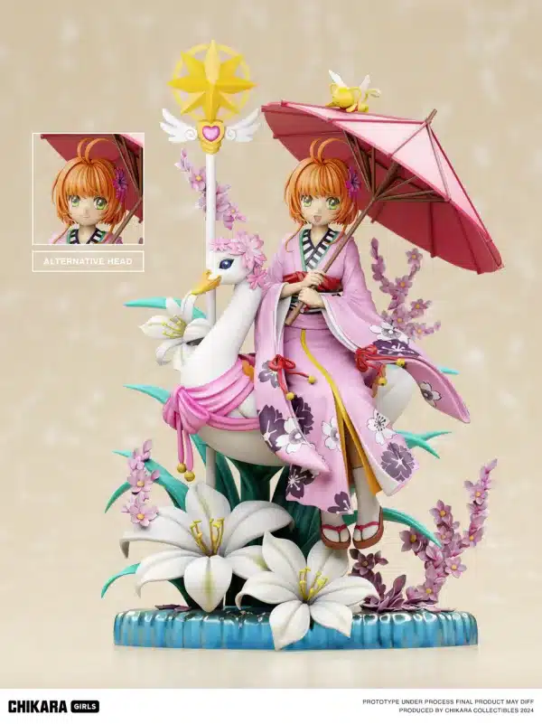 Sakura Card Captors Chikara Studio Sakura Kinomoto Resin Statue 2 jpg