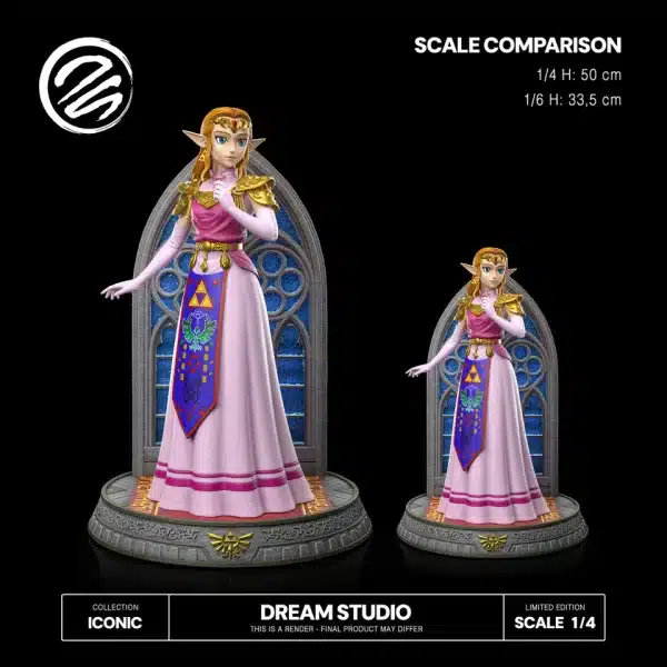 The Legend of Zelda Dream Studio Zelda OOT Resin Statue 0