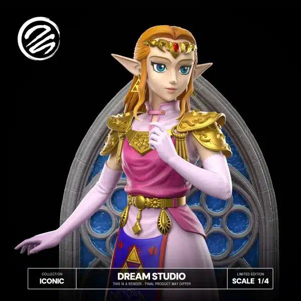 The Legend of Zelda Dream Studio Zelda OOT Resin Statue 3