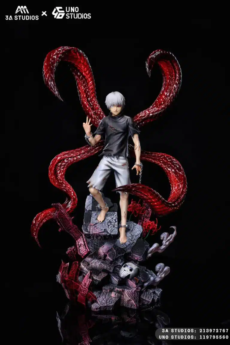 Tokyo Ghoul 3A Studio X Uno Studio Kaneki Ken Resin Statue 1