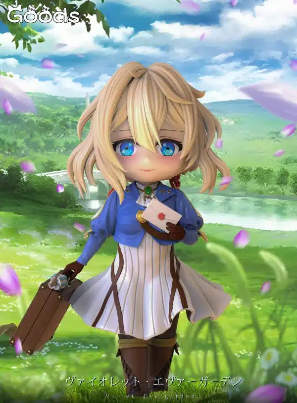 Violet Evergarden GOODS Studio Chibi Violet Resin Statue 1 scaled