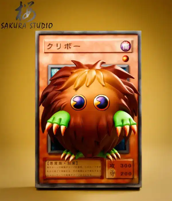 YuGiOh Sakura Studio Picture Frame Kuriboh Resin Statue 1