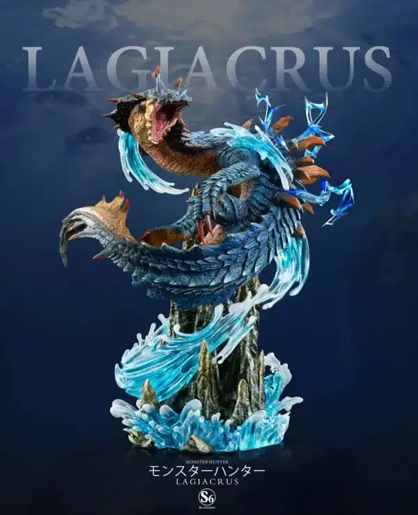 Monster Hunter S6 Studio Lagiacrus Resin Statue - Image 5