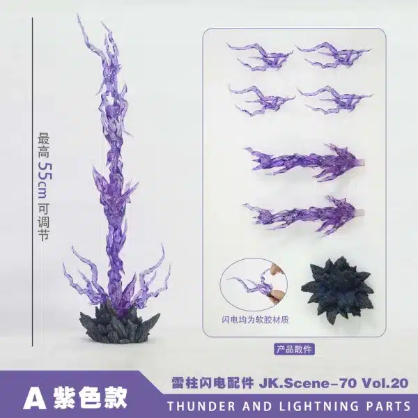 Anime Jacksdo Studio Thunder and Lightning Parts Resin Statue 2