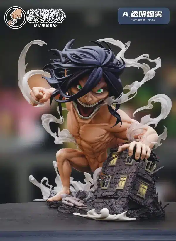 Attack on Titan Showhand Studio Eren Titan Resin Statue 6 scaled