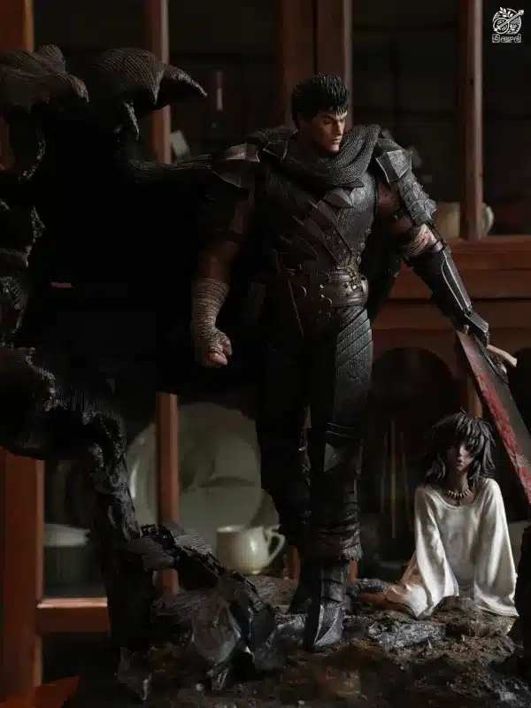 Berserk Bard Studio Reunion Guts x Casca Resin Statue 999