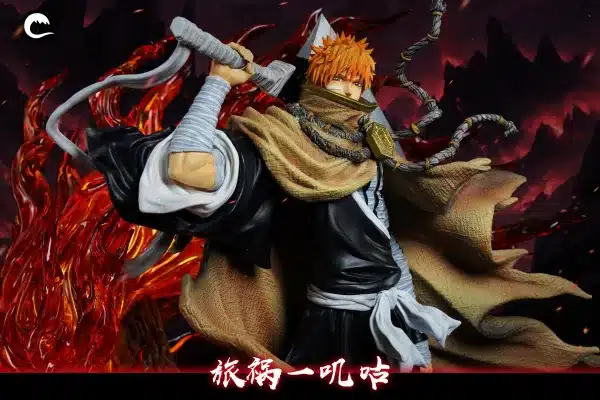 Bleach Cheng Studio Ichigo Kurosaki Resin Statue 4