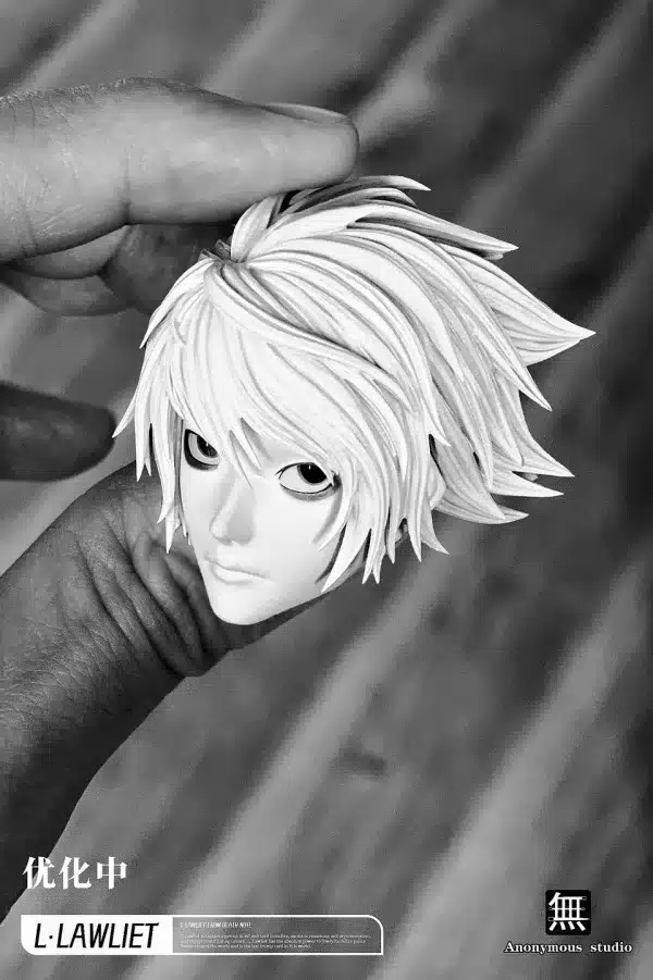 Death Note Anonymous Studio L Lawliet Resin Statue 6