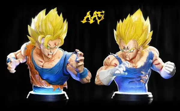 Dragon Ball ArmyAnt Studio Goku x Vegeta Bust Resin Statue 1