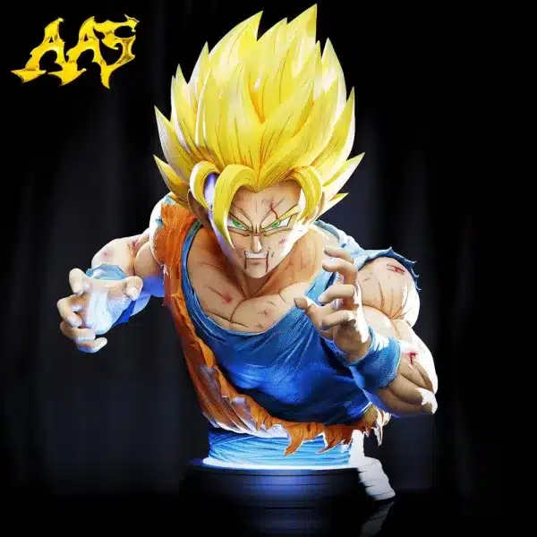 Dragon Ball ArmyAnt Studio Goku x Vegeta Bust Resin Statue 3