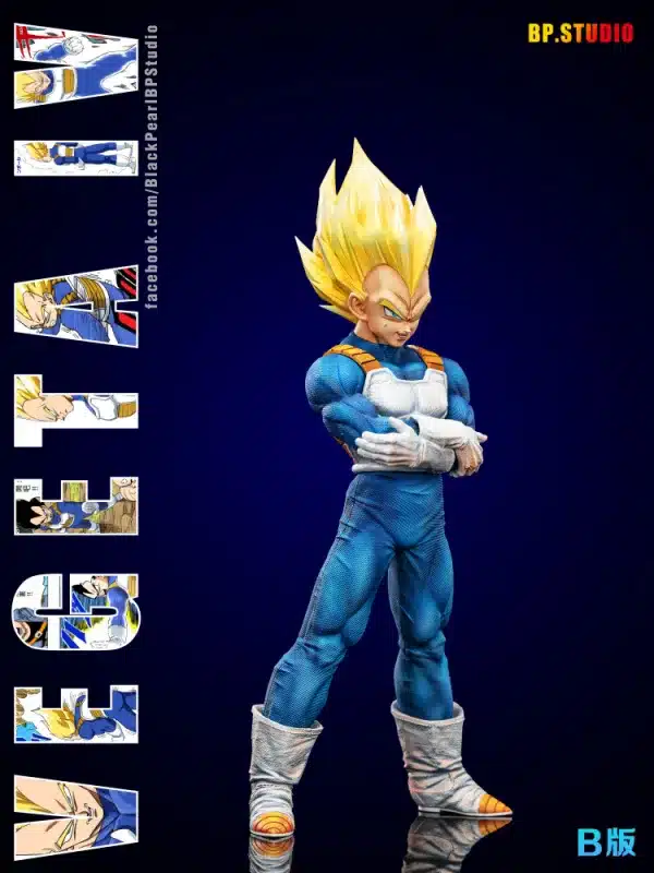 Dragon Ball BP Studio SSj Vegeta Resin Statue 6