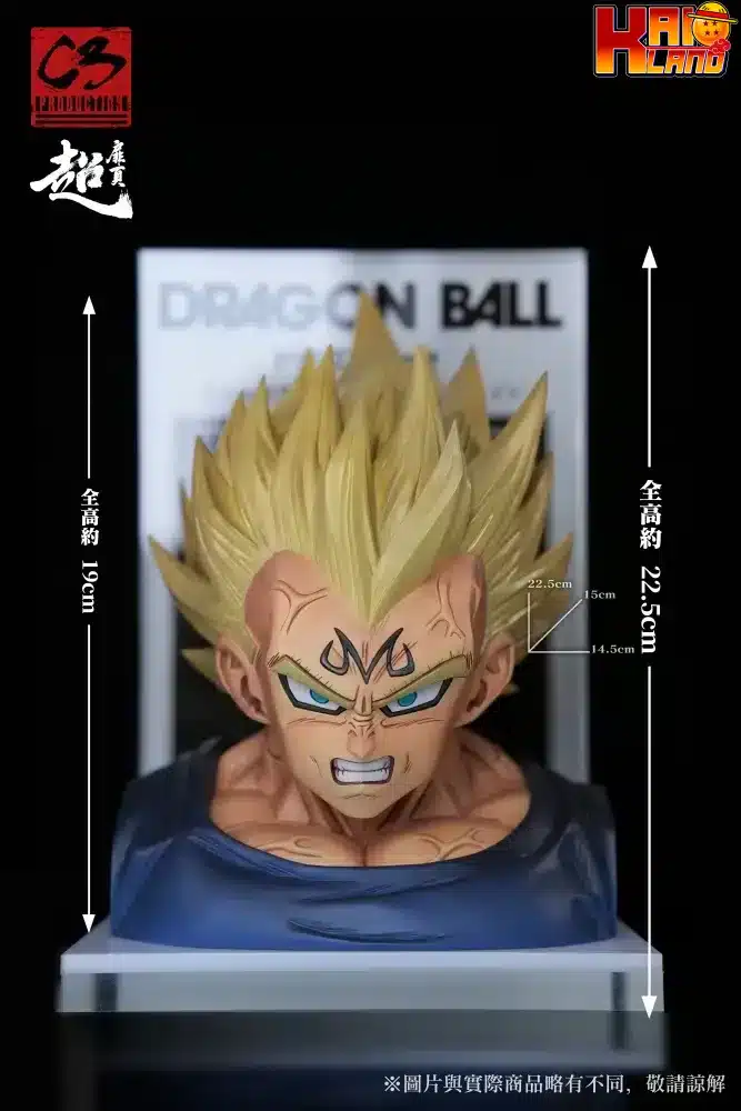 Dragon Ball C3 Studio Majin Vegeta Resin Statue 1