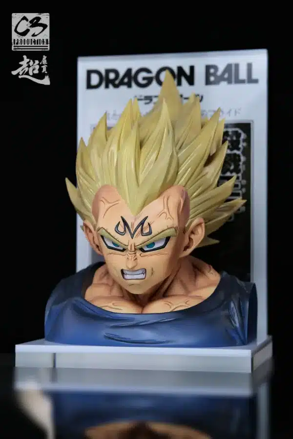 Dragon Ball C3 Studio Majin Vegeta Resin Statue - Image 2