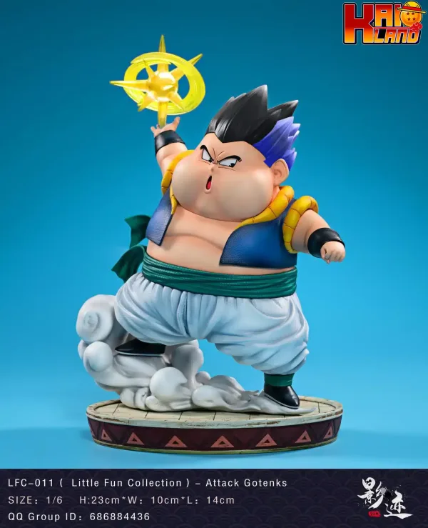 Dragon Ball DMS Studio Attack Fat Gotenks Resin Statue 1