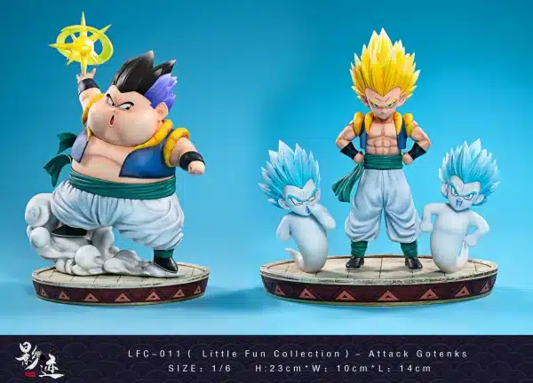 Dragon Ball DMS Studio Attack Fat Gotenks Resin Statue 2