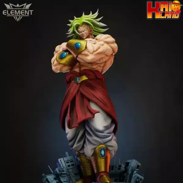 Dragon Ball Element Studio Broly Resin Statue 4