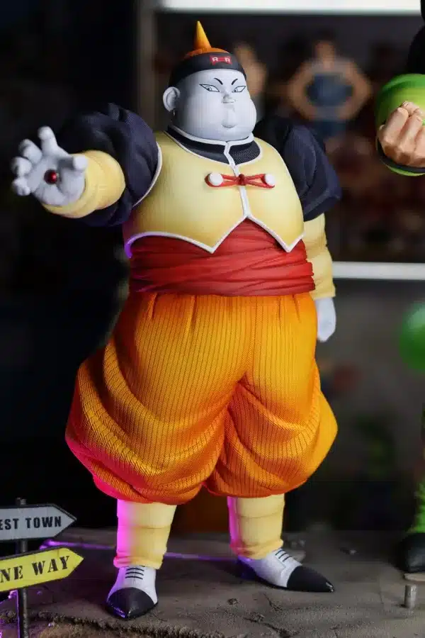 Dragon Ball Infinite Studio Android 19 x Android 20 Resin Statue 8