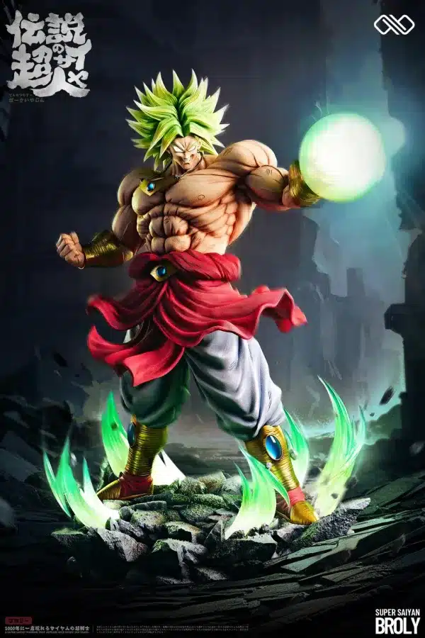 Dragon Ball Infinite Studio Broly Resin Statue 2