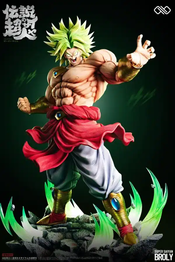 Dragon Ball Infinite Studio Broly Resin Statue 6