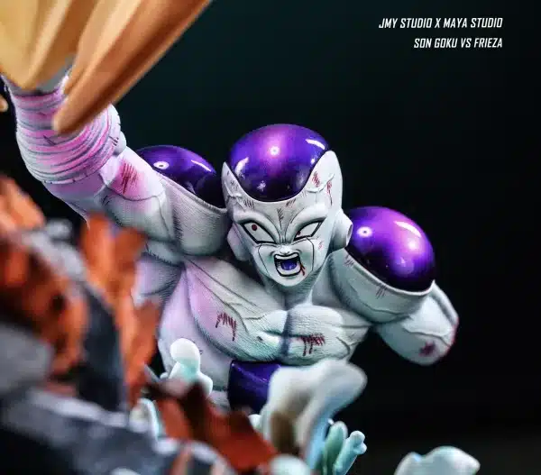 Dragon Ball JMY Studio First Super Saiyan Goku vs Frieza Resin Statue 3