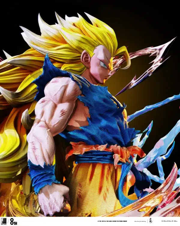 Dragon Ball Last Sleep Studio Anniversary SS Series Fighting Resin Statue 4