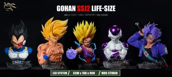 Dragon Ball MRC Studio SSJ2 Gohan V2 Resin Statue 999