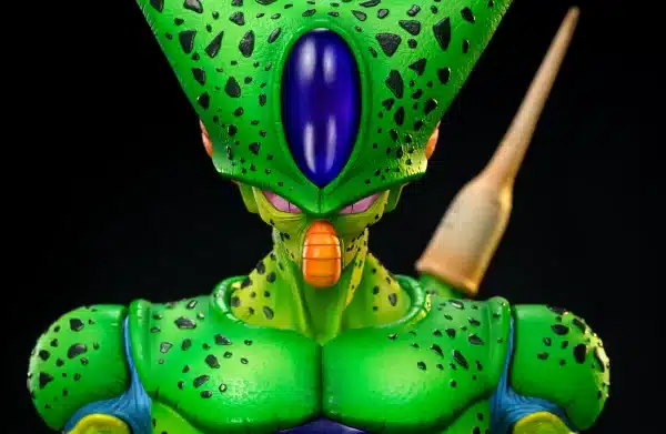 Dragon Ball NEC Studio Cell First Form Resin Statue 2