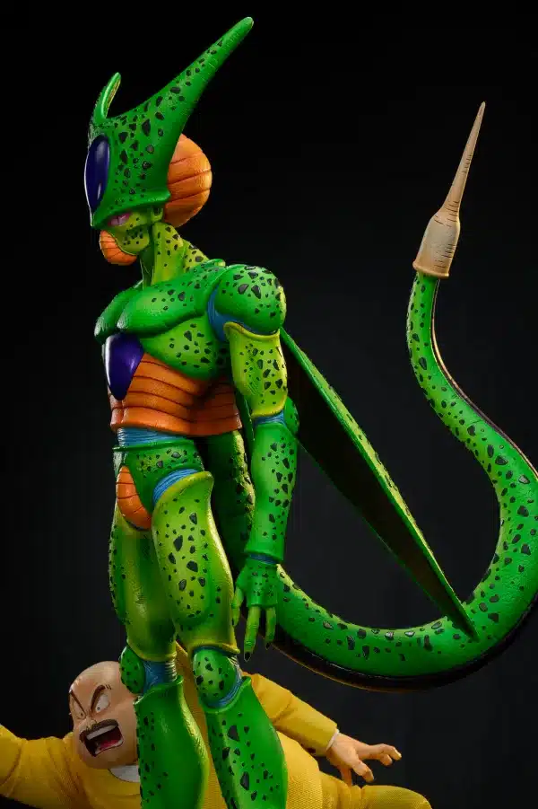 Dragon Ball NEC Studio Cell First Form Resin Statue 4