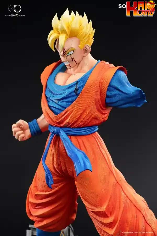 Dragon Ball Rich Man Studio Son Gohan Resin Statue 2