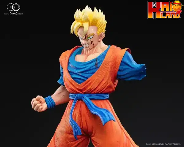 Dragon Ball Rich Man Studio Son Gohan Resin Statue 3