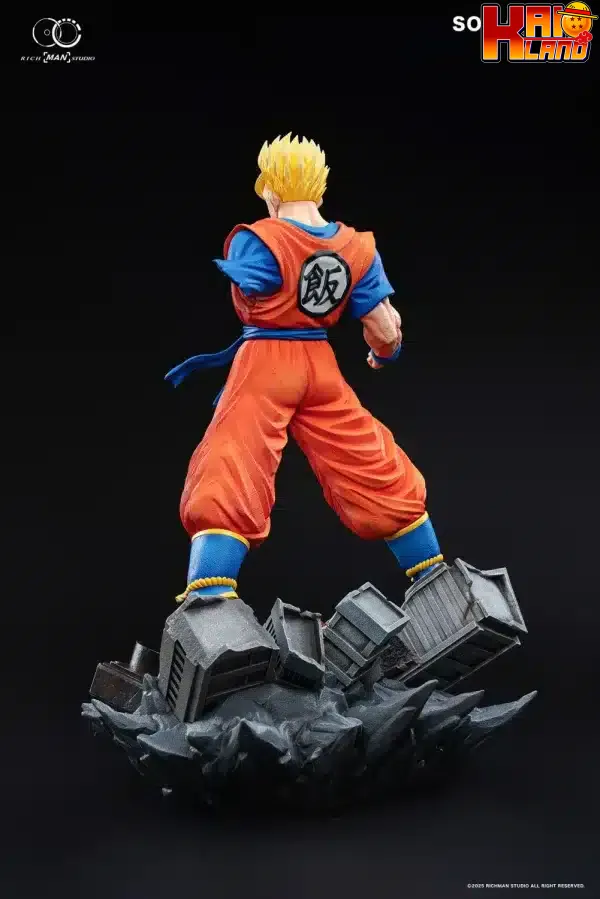 Dragon Ball Rich Man Studio Son Gohan Resin Statue 4