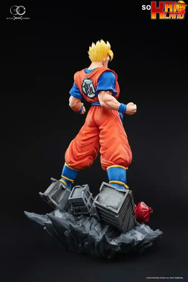 Dragon Ball Rich Man Studio Son Gohan Resin Statue 5