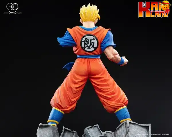 Dragon Ball Rich Man Studio Son Gohan Resin Statue 6