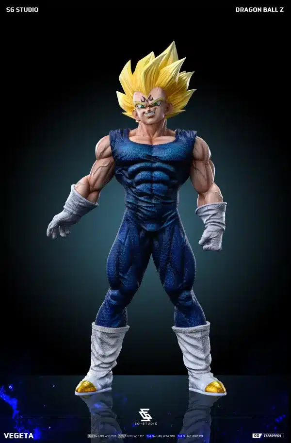 Dragon Ball Sg Studio Majin Vegeta Resin Statue 3