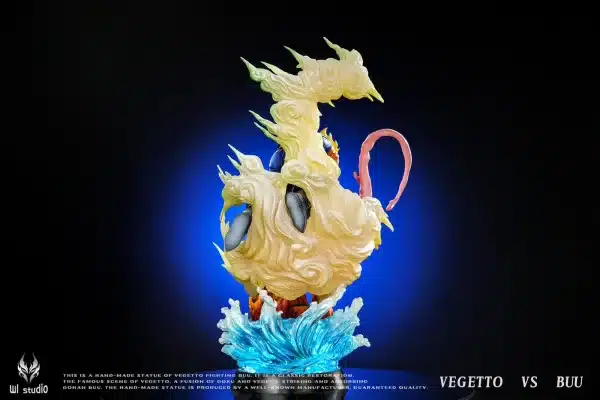 Dragon Ball WL Studio Vegito Vs Buu Resin Statue 2